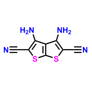 3,4-二氨基噻吩并[2,3-B]噻吩-2,5-二腈,3,4-diaminothieno[2,3-b]thiophene-2,5-dicarbonitrile