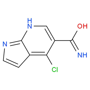 4-氯-1H-吡咯并[2,3-B]吡啶-5-羧酰胺,4-chloro-1H-pyrrolo[2,3-b]pyridine-5-carboxamide