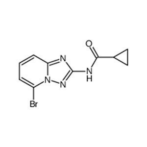 N-(5-溴[1,2,4]三唑并[1,5-a]吡啶-2-基)环丙烷甲酰胺