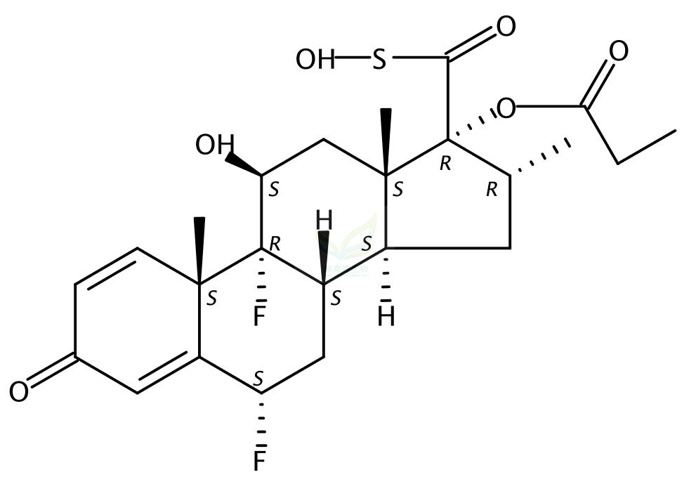 氟替卡松17β-羰基次磺酸17-丙酸,Fluticasone 17β-Carbonylsulfenic Acid 17-Propionate