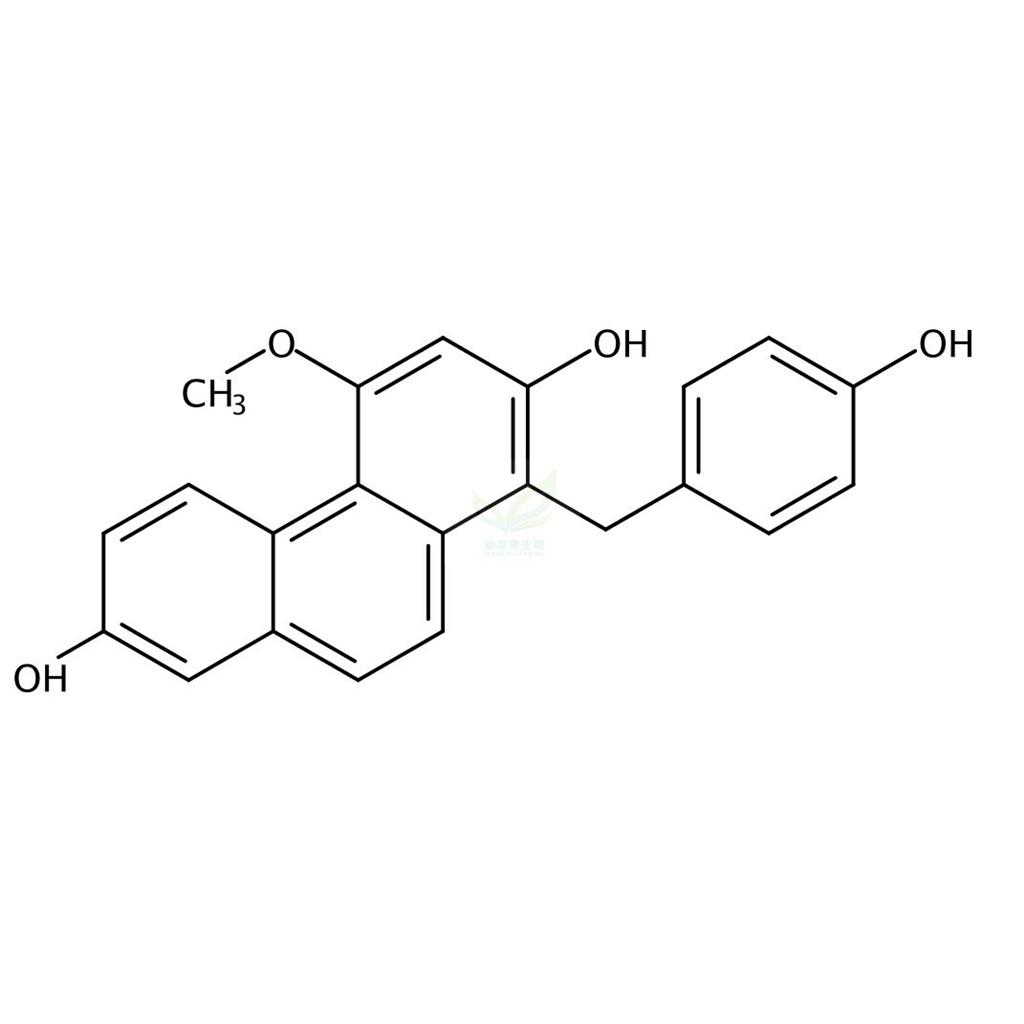 1-(4-羥芐基)-4-甲氧基菲-2,7-二醇,1-(4-hydroxybenzyl)-4-methoxypenanthrene-2,7-diol