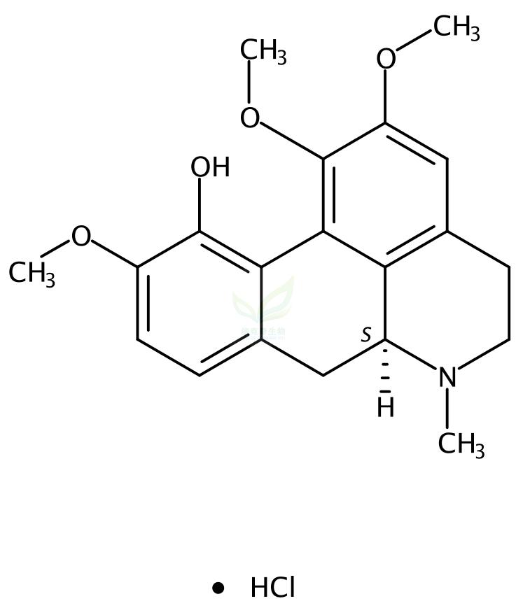 异紫堇定盐酸盐,(+)-Isocorydine hydrochloride