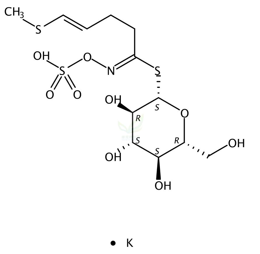 4-甲硫基-3-丁烯基硫代葡萄糖苷钾盐,Glucoraphasatin potassium salt