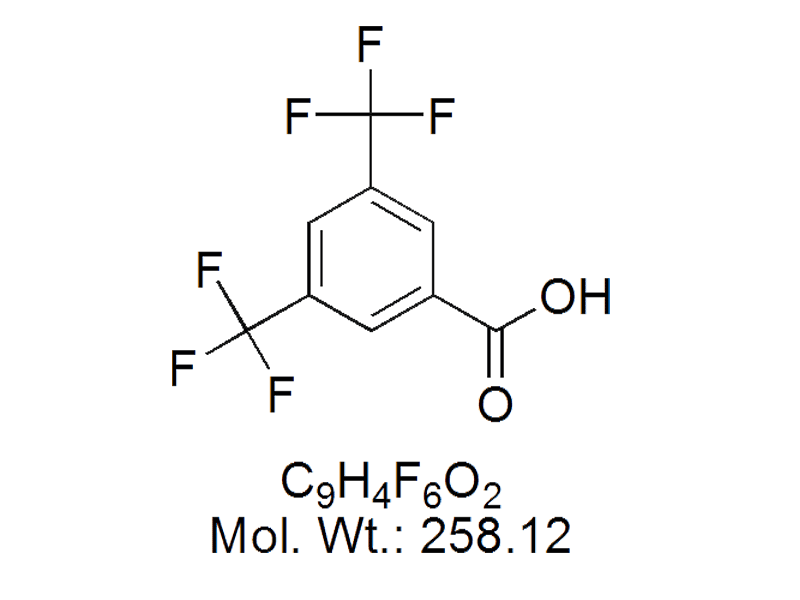 3,5-双三氟甲基苯甲酸,3,5-Bis(trifluoromethyl)benzoic acid