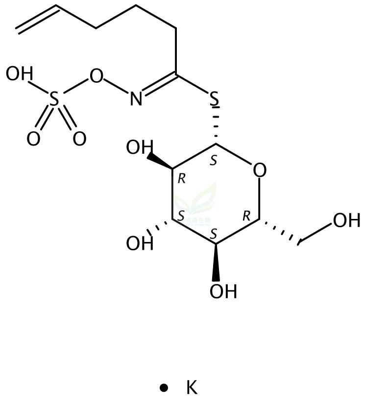 葡糖脑苷脂钾盐,Glucobrassicanapin potassium salt