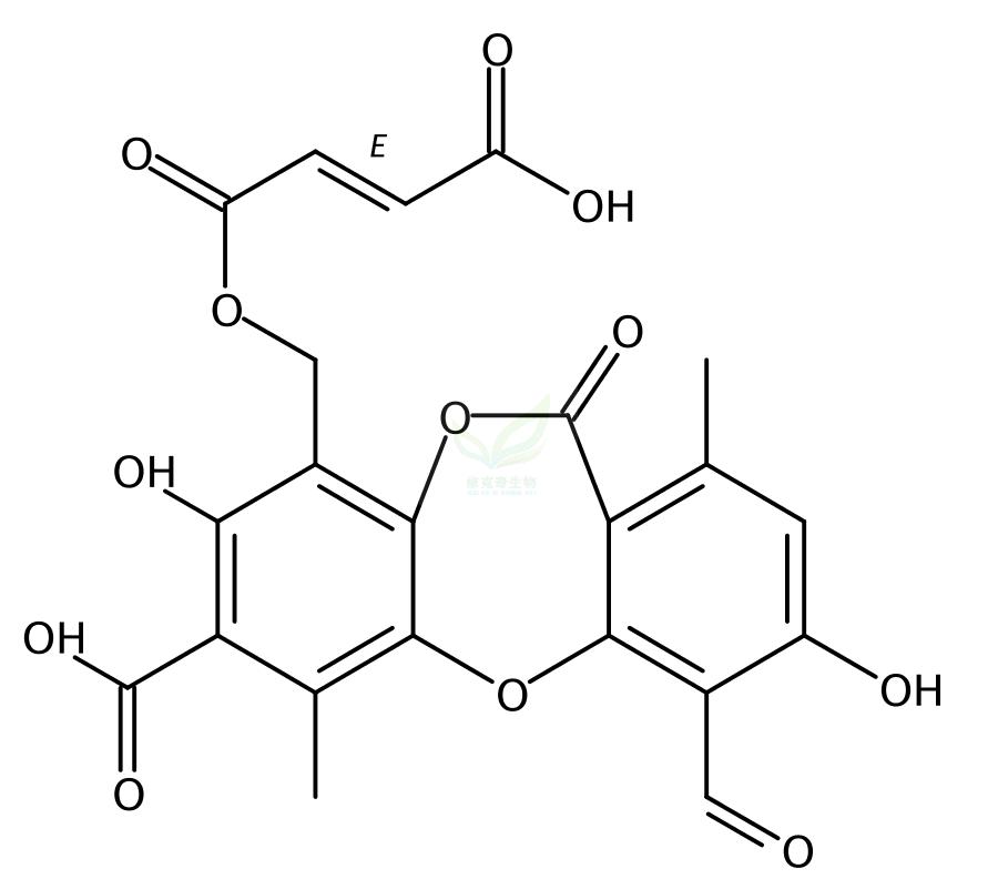 反丁烯原冰岛衣酸酯,Fumarprotocetraric acid