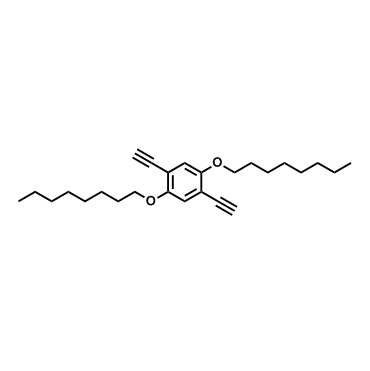 1,4-二乙炔基-2,5-雙(辛氧基)苯,1,4-Diethynyl-2,5-bis(octyloxy)benzene