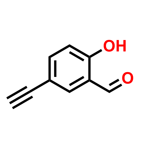 5-乙烯基-2-羟基苯甲醛,5-Ethynyl-2-hydroxybenzaldehyde