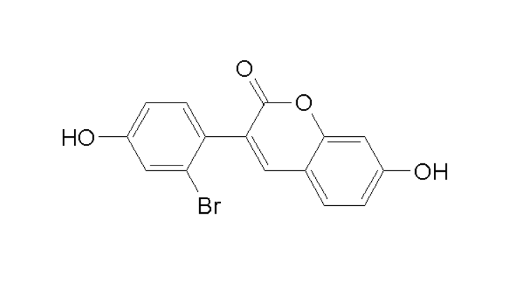 3-(2-Bromo-4-hydroxy-phenyl)-7-hydroxy-chromen-2-one,3-(2-Bromo-4-hydroxy-phenyl)-7-hydroxy-chromen-2-one