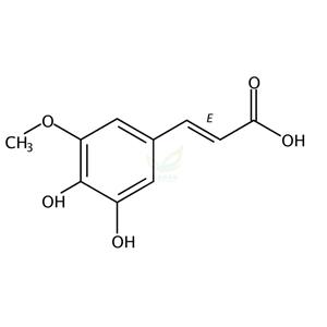 反式-5-羟基阿魏酸,trans-5-Hydroxyferulic acid