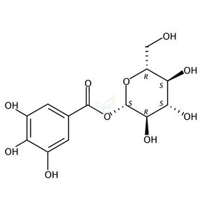 葡萄糖沒食子鞣苷 beta-Glucogallin