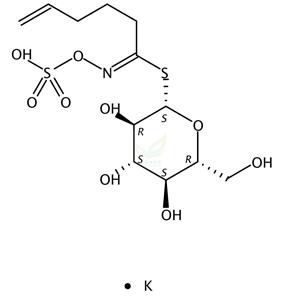 葡糖脑苷脂钾盐,Glucobrassicanapin potassium salt