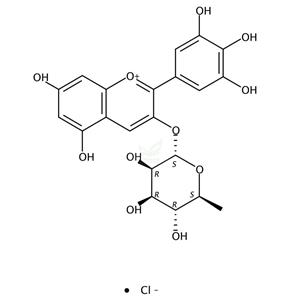  氯化飞燕草素-3-O-鼠李糖苷 