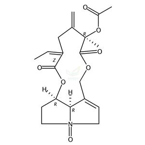 乙酰化千里光菲灵碱氮氧化物   Acetylseneciphylline N-oxide