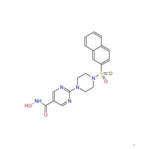 N-羥基-2-[4-(2-萘基磺酰基)-1-哌嗪基]-5-嘧啶甲酰胺