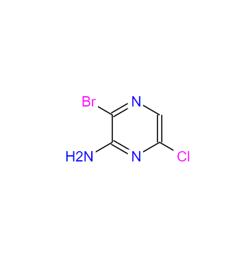 2-氨基-3-溴-6-氯吡嗪,2-Amino-3-bromo-6-chloropyrazine