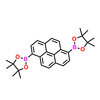 1,6-双(4,4,5,5-四甲基-1,3,2-二氧硼杂环戊烷-2-基)芘,1,6-Bis(4,4,5,5-tetramethyl-1,3,2-dioxaborolan-2-yl)pyrene