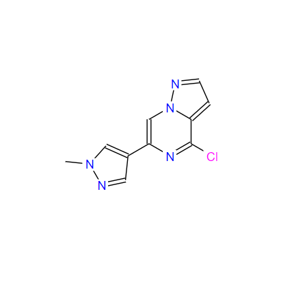 4-氯-6-(1-甲基-1H-吡唑-4-基)吡唑[1,5-A]吡嗪,4-chloro-6-(1-methyl-1H-pyrazol-4-yl)pyrazolo[1,5-a]pyrazine