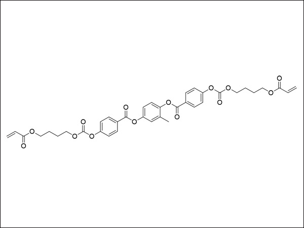 LC242,4-[[[4-[(1-Oxo-2-propenyl)oxy]butoxy]carbonyl]oxy]benzoic acid 2-methyl-1,4-phenylene ester