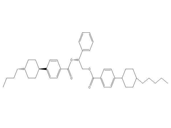 雙4-(4’-戊基環(huán)己基苯甲酸)-(1S)-1-苯基-1,2-乙二醇,S1011、Benzoic acid, 4-(trans-4-pentylcyclohexyl)-, 1,1'-[(1S)-1-phenyl-1,2-ethanediyl] ester