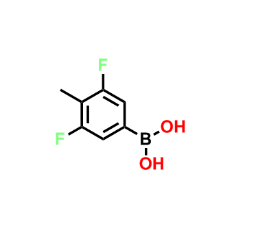 (3,5-二氟-4-甲基苯基)硼酸,3,5-Difluoro-4-methylphenylboronic acid