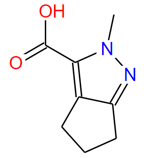 2-甲基-2,4,5,6-四氢环戊二烯并[C]吡唑-3-羧酸,3-Cyclopentapyrazolecarboxylicacid,2,4,5,6-tetrahydro-2-methyl-(9CI)