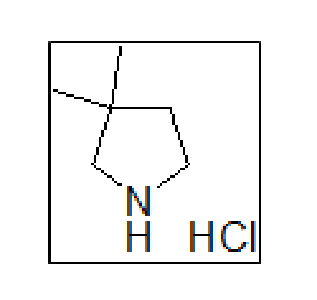 3,3-二甲基吡咯烷盐酸盐