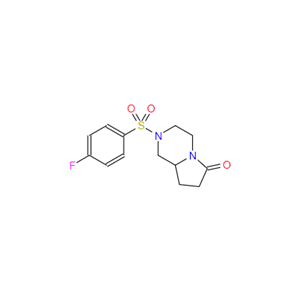 2-[(4-氟苯基)磺酰基]六氢吡咯并[1,2-A]吡嗪-6(2H)-酮