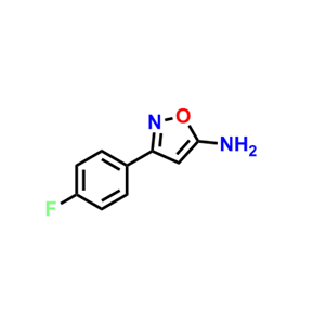 3-(4-氟苯基)异噁唑-5-胺  81465-82-9