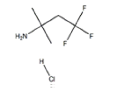 4,4,4-Trifluoro-2-methylbutan-2-amine hydrochloride