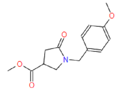 1-(4-甲氧基芐基)-5-氧代吡咯烷-3-羧酸甲酯