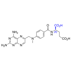 甲氨蝶呤杂质06,(R)-2-(4-(((2,4-diaminopteridin-6-yl)methyl)(methyl)amino) benzamido)pentanedioic acid