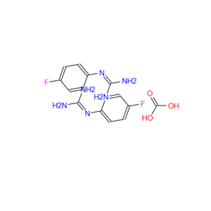 碳酸与N-(4-氟苯基)胍的化合物；925921-40-0