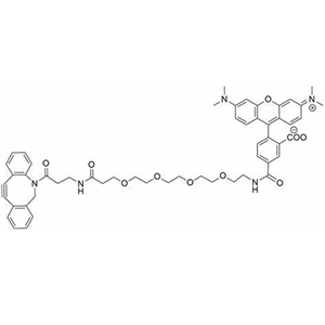 TAMRA-DBCO，四甲基罗丹明-二苯基环辛炔