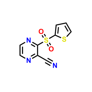 3-(噻吩-2-磺酰基)吡嗪-2-甲腈
