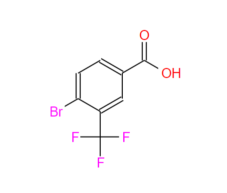 3-三氟甲基-4-溴苯甲酸,4-BROMO-3-(TRIFLUOROMETHYL)BENZOIC ACID