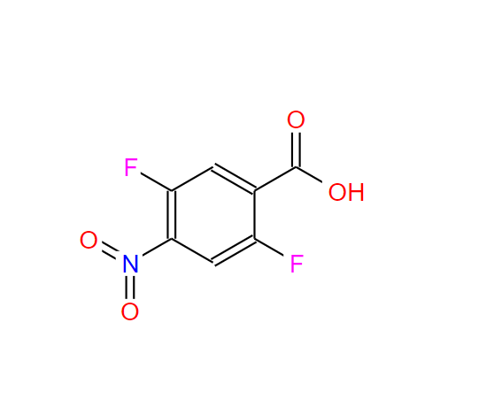 2,5-二氟-4-硝基苯甲酸,2,5-Difluoro-4-nitrobenzenecarboxylicacid