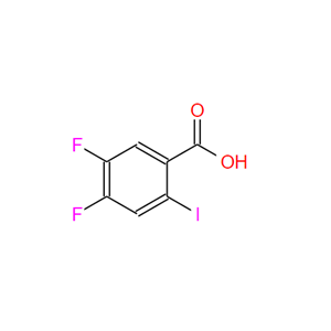 2-碘-4,5-二氟苯甲酸 