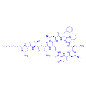 多粘菌素B3/71140-58-4/Octanoylpolymyxin B