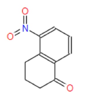 5-硝基-3,4-二氢萘-1(2H)-酮,5-nitro-3,4-dihydronaphthalen-1(2H)-one