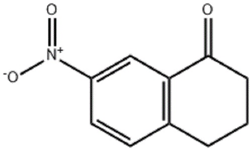 7-硝基-3,4-二氢萘-1（2H） - 酮,7-nitro-3,4-dihydronaphthalen-1(2H)-one