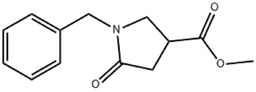 甲基 1-苄基-5-氧代-3-吡咯烷羧酸酯