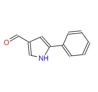 5-苯基-1H-吡咯-3-甲醛,5-Phenyl-1H-pyrrole-3-carbaldehyde