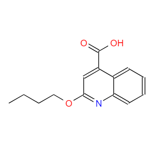 2-丁基喹啉-4-羧酸,2-Butoxyquinoline-4-carboxylicacid