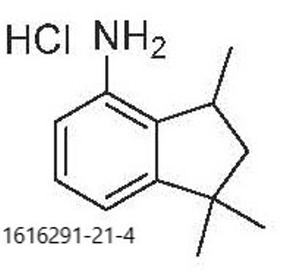 1,1,3-trimethyl-2,3-dihydro-1H-inden-4-amine hydrochloride