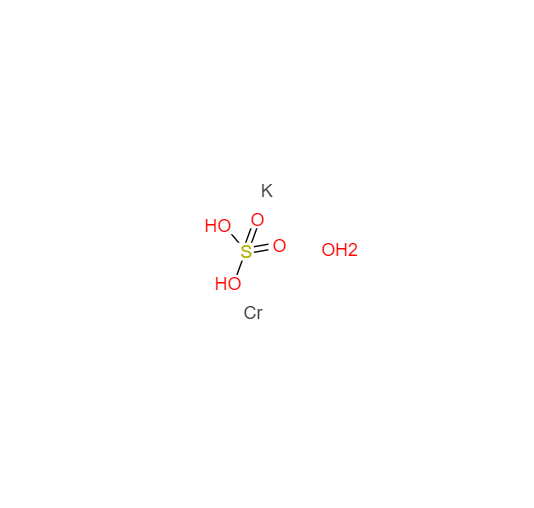 硫酸鉻鉀,Chromium potassium sulfate dodecahydrate