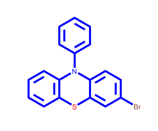 10H-Phenothiazine, 3-bromo-10-phenyl-,10H-Phenothiazine, 3-bromo-10-phenyl-