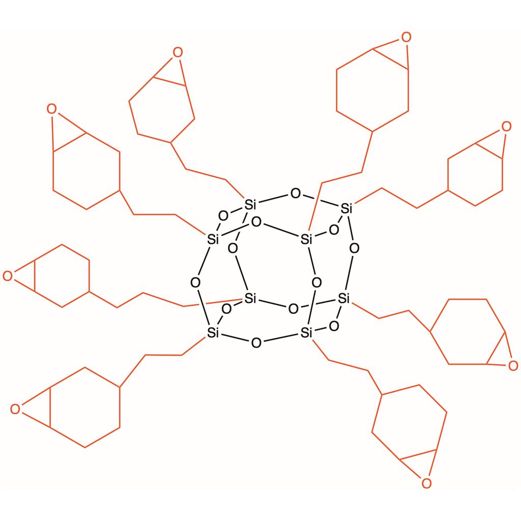 Epoxycyclohexyl ethyl POSS cage mixture 30% PGMEA