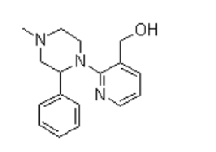2-(4-甲基-2-苯基-1-哌嗪基)-3-吡啶甲醇,1-(3-Hydroxymethylpyridin-2-yl)-4-methyl-2-phenylpiperazine