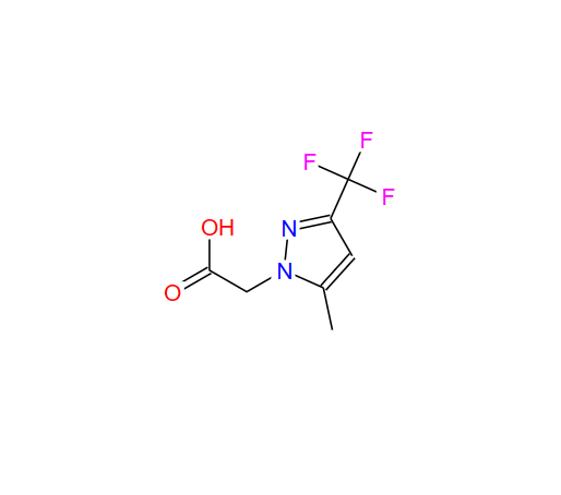 3-三氟甲基-5-甲基-1-吡唑乙酸,(5-METHYL-3-TRIFLUOROMETHYL-PYRAZOL-1-YL)-ACETIC ACID